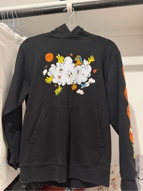 Overtime black hoodie size small